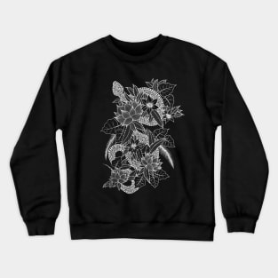 Tropical Snake Crewneck Sweatshirt